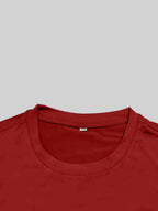 Men's Crew-Neck Longsleeve with Script Sleeve Print
