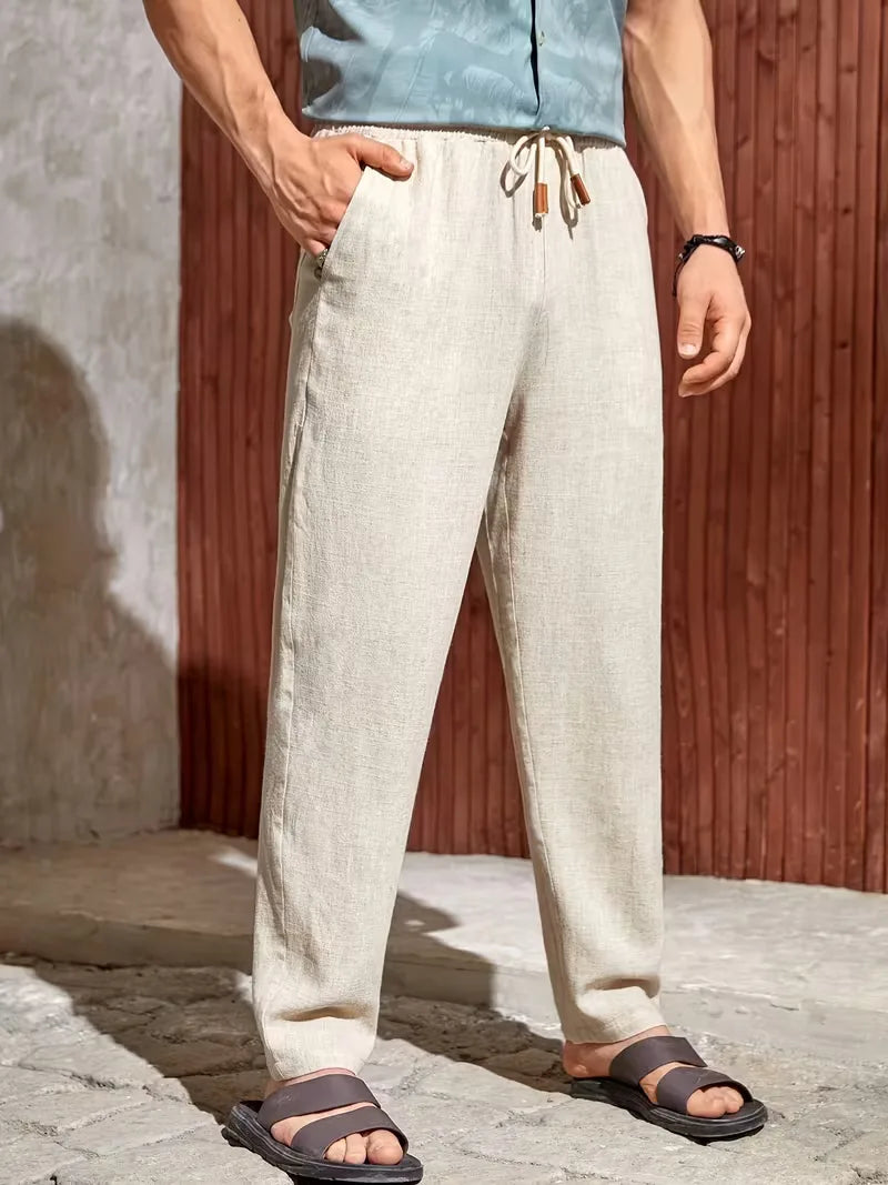 Men's Lightweight Drawstring Trousers