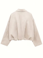 Women's Oversized Bomber Jacket
