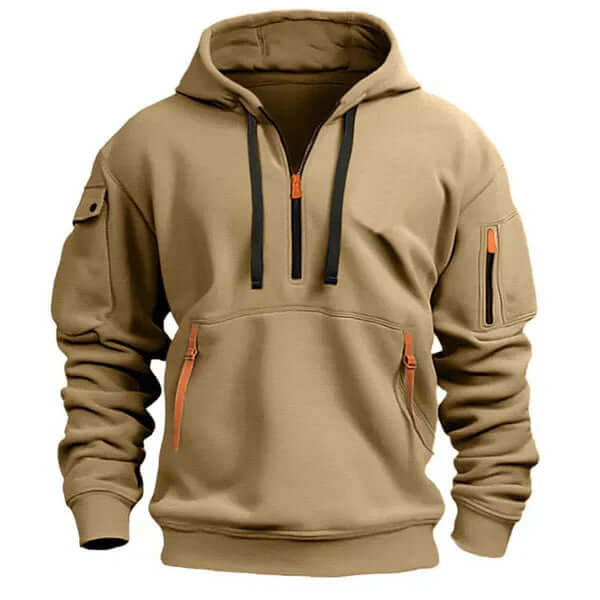 Men's Essential Hoodie – Warm Minimal Design, S to 5XL