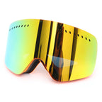 Men's Mirrored Ski Goggles – Anti-Fog Dual-Lens Snowboard and Motocross