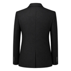 Men's Tailored Tweed Suit Set – Three-Piece Styling