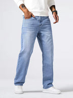 Men's Loose Fit Five-Pocket Jeans
