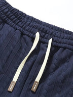 Men's Lounge Set in Cable Knit