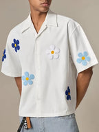 Men's Floral Short Sleeve Shirt
