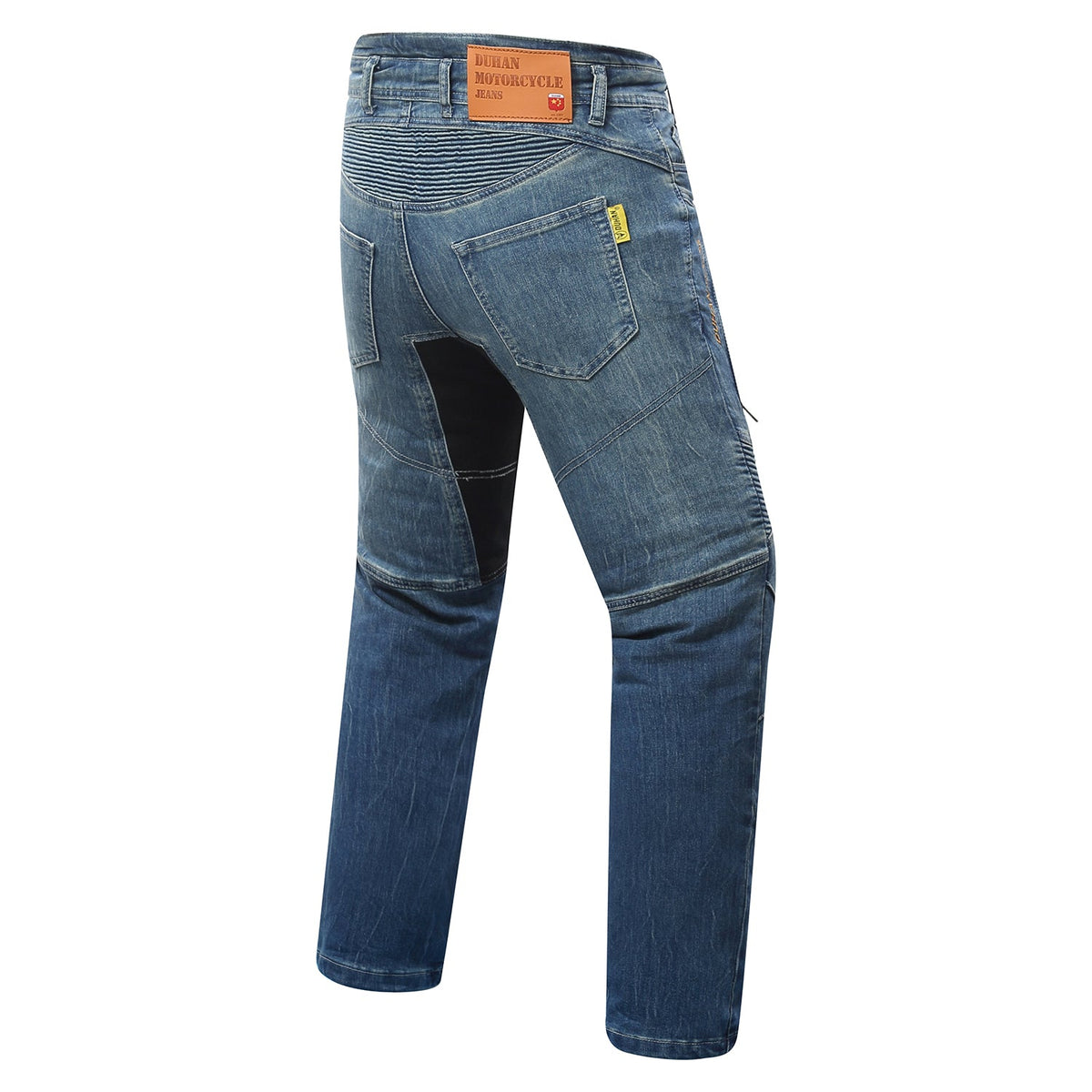 Men's Protective Motorcycle Jeans – Reinforced Denim Riding Trousers