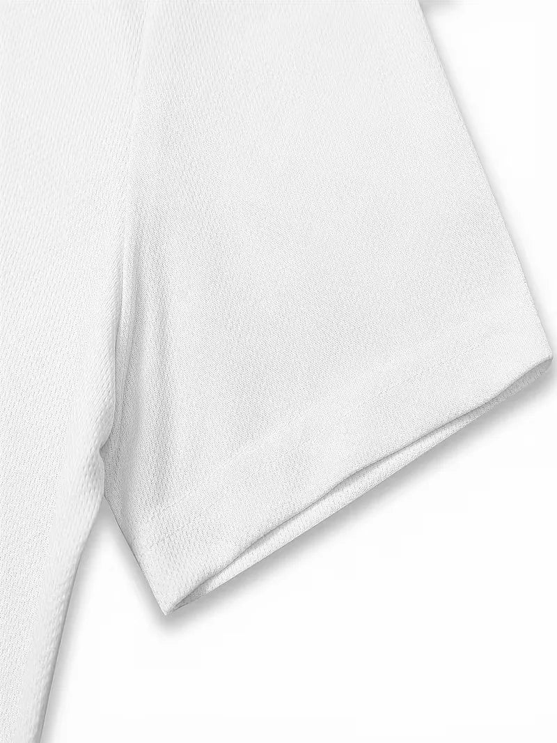 Men's Polo and Shorts Summer Set in Light Blue