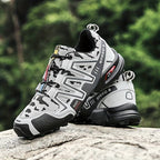 Men's Waterproof Low-Cut Hiking Shoes – Grippy Lightweight Outdoor Trainers