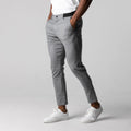 Men's Slim Fit Chino Trousers with Tapered Legs