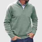Men's Quarter-Zip Sweater – Refined Knit Layer
