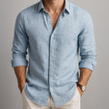 Men's Essential Linen Shirt – Soft Everyday Button-Up
