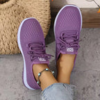 Women's Knitted Trainers with breathable mesh