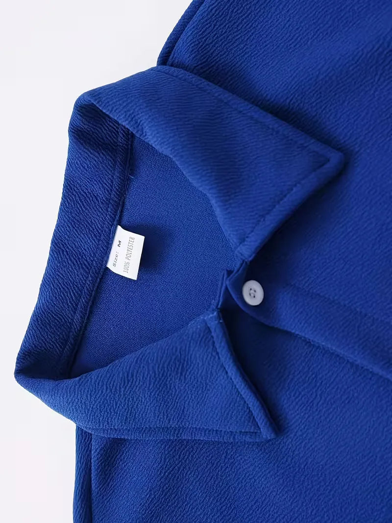 Men's Textured Short Sleeve Shirt