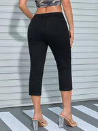 Women's Skinny Jeans with split hem