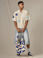 Men's Floral Short Sleeve Shirt