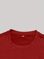 Men's Dark Longsleeve with White Script Print on Sleeves and Chest