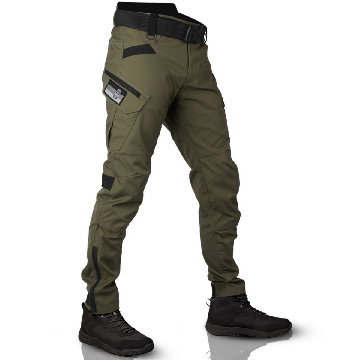 Men's Regular-Fit Cargo Trousers – Tactical Utility Pants