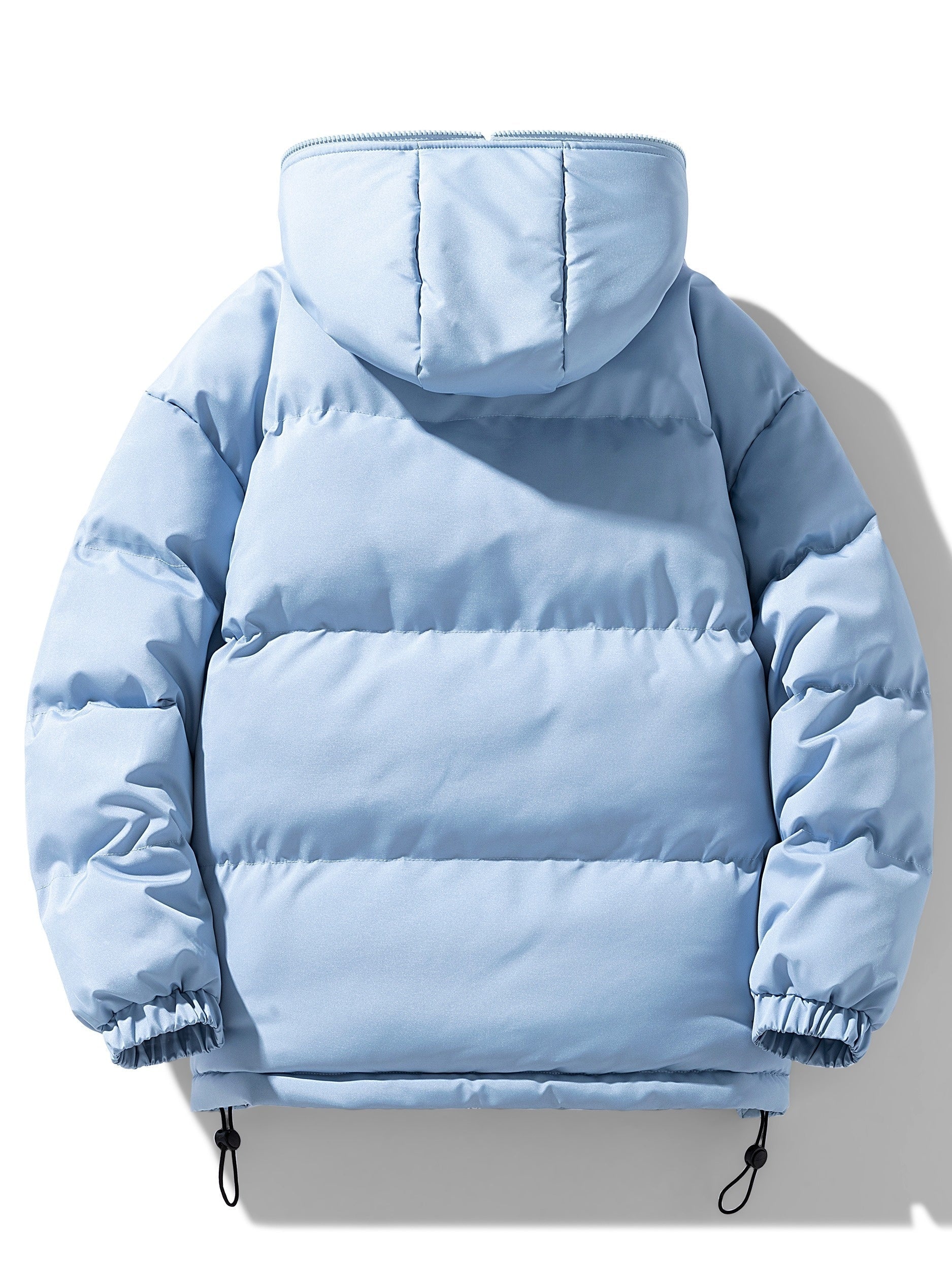 Men's Reversible Quilted Jacket with Hood