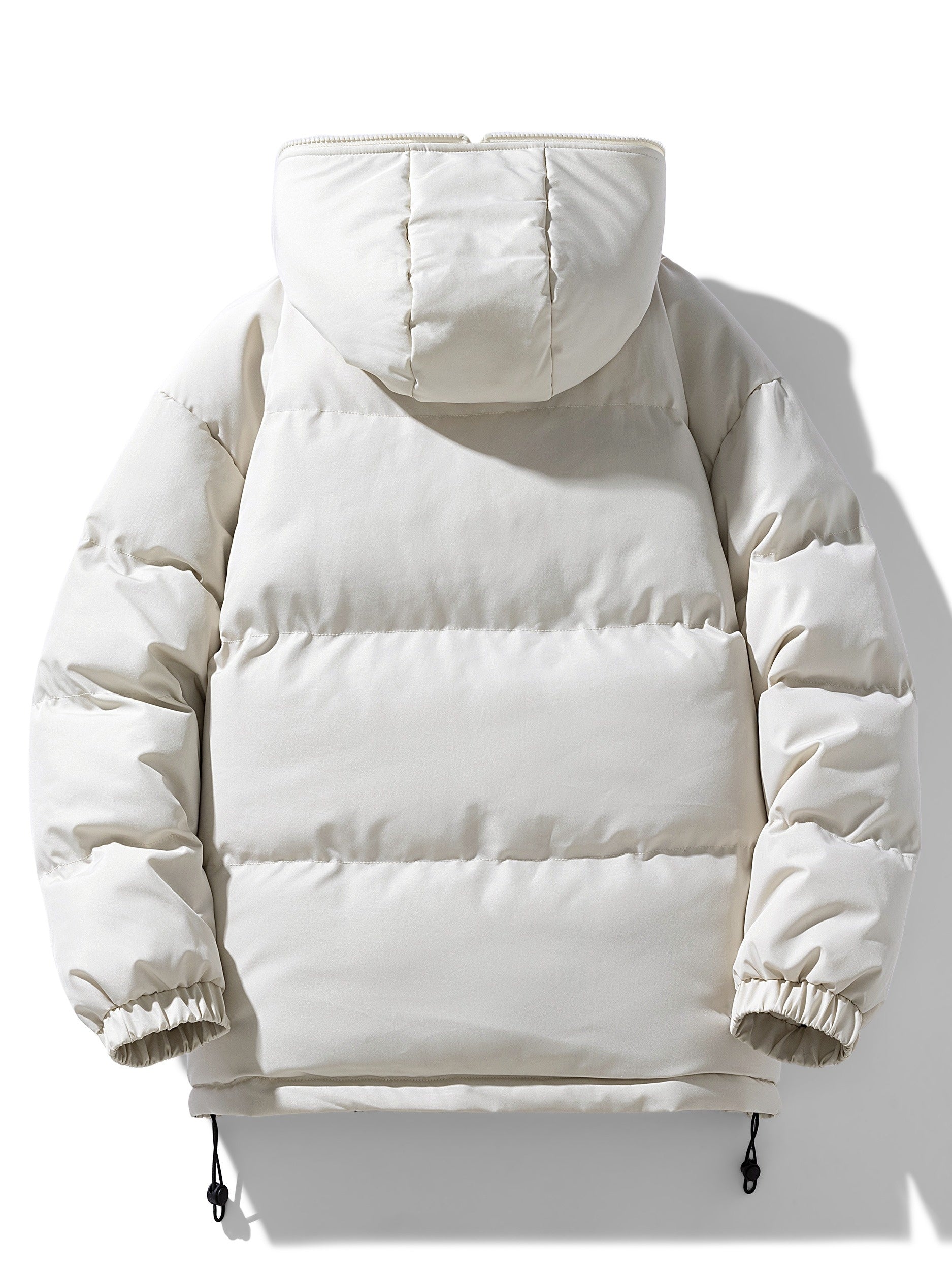 Men's Reversible Quilted Jacket with Hood