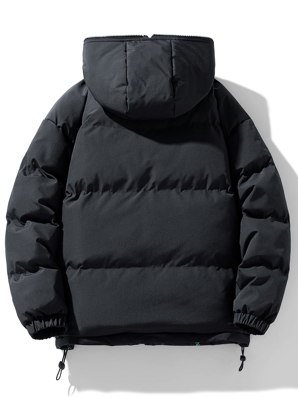 Men's Reversible Quilted Jacket with Hood