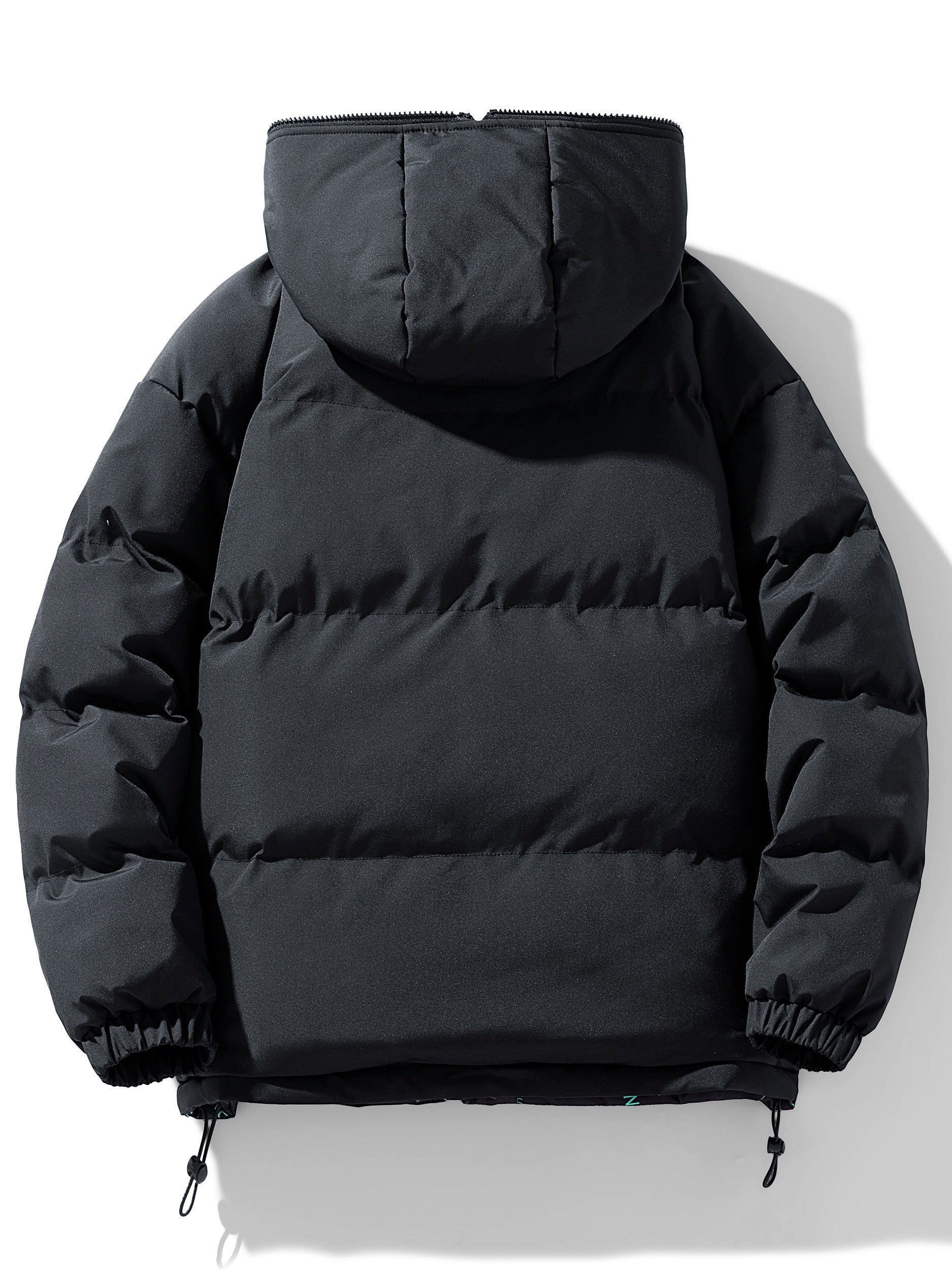 Men's Reversible Quilted Jacket with Hood