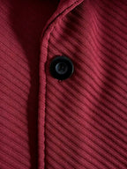 Men's Blazer with Knitted Texture