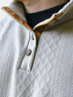 Men's High Collar Knit Jumper – Precision Tailored Fit