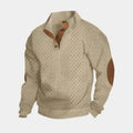 Men's High Collar Knit Jumper – Precision Tailored Fit
