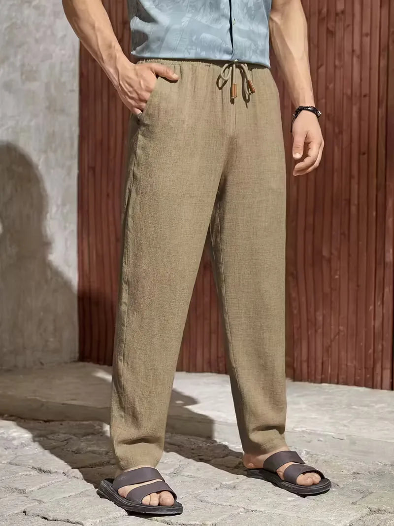 Men's Lightweight Drawstring Trousers