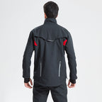 Men's Thermal Fleece Cycling Jacket – Waterproof Windproof Reflective