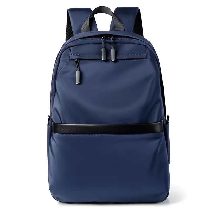 Multi-Pocket Oxford Backpack