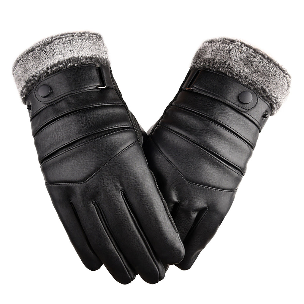 Men's Thermal Ski Gloves – Waterproof Touchscreen Winter Gloves