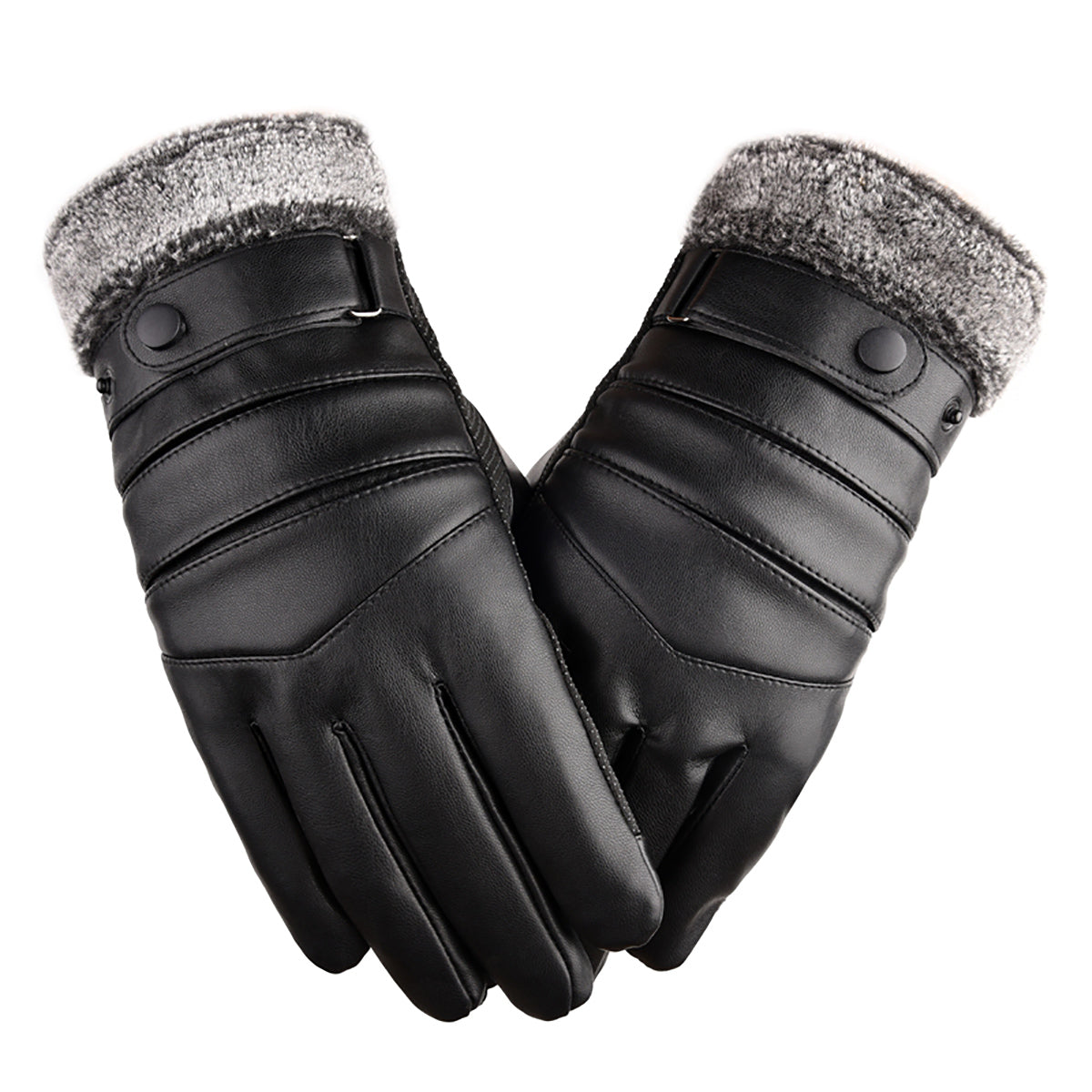 Men's Thermal Ski Gloves – Waterproof Touchscreen Winter Gloves
