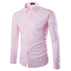 Men's Long-sleeve Dress Shirt – Black