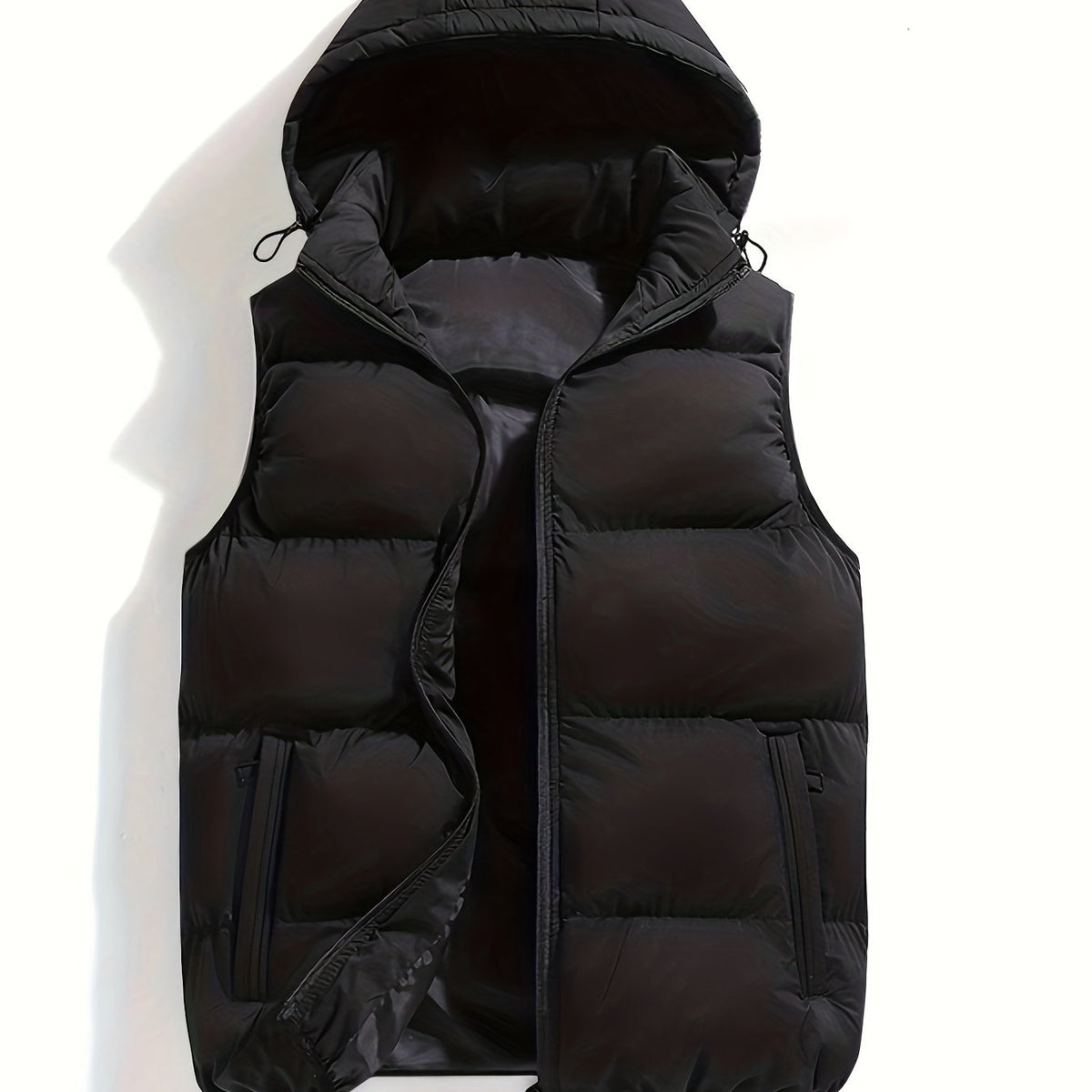 Men's Quilted Gilet with Hood