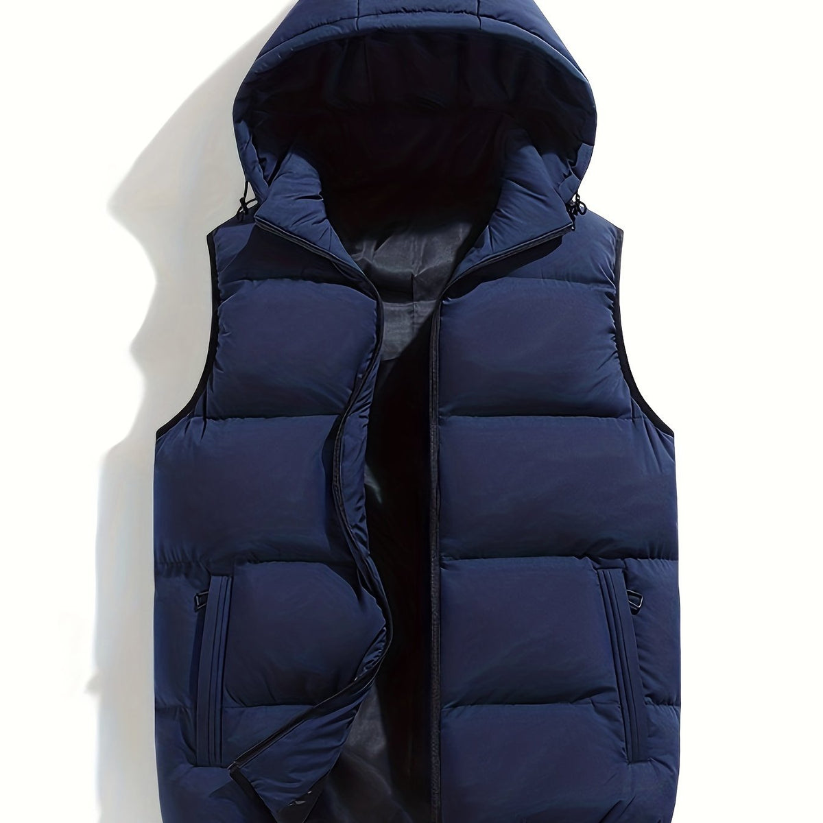 Men's Quilted Gilet with Hood