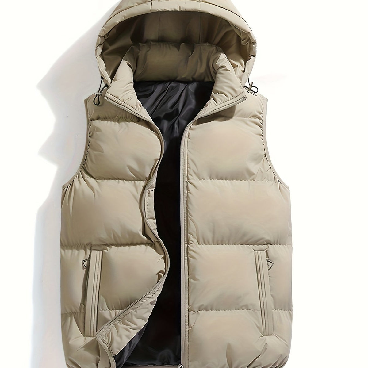 Men's Quilted Gilet with Hood