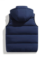 Men's Quilted Gilet with Hood