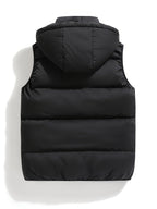Men's Quilted Gilet with Hood