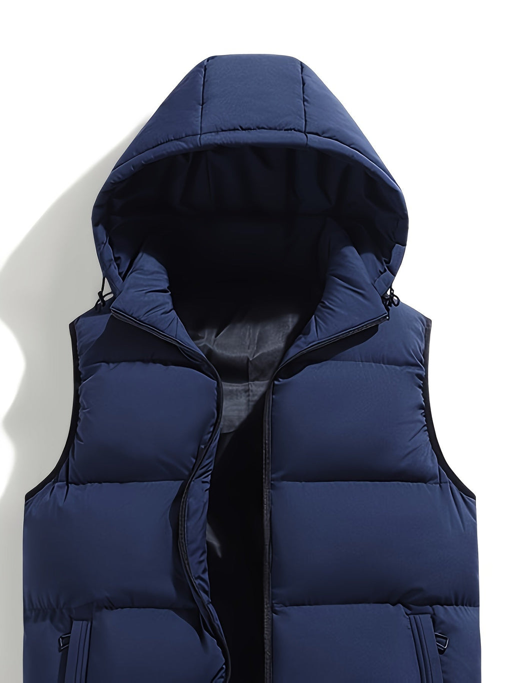 Men's Quilted Gilet with Hood