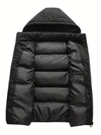Men's Quilted Gilet with Hood
