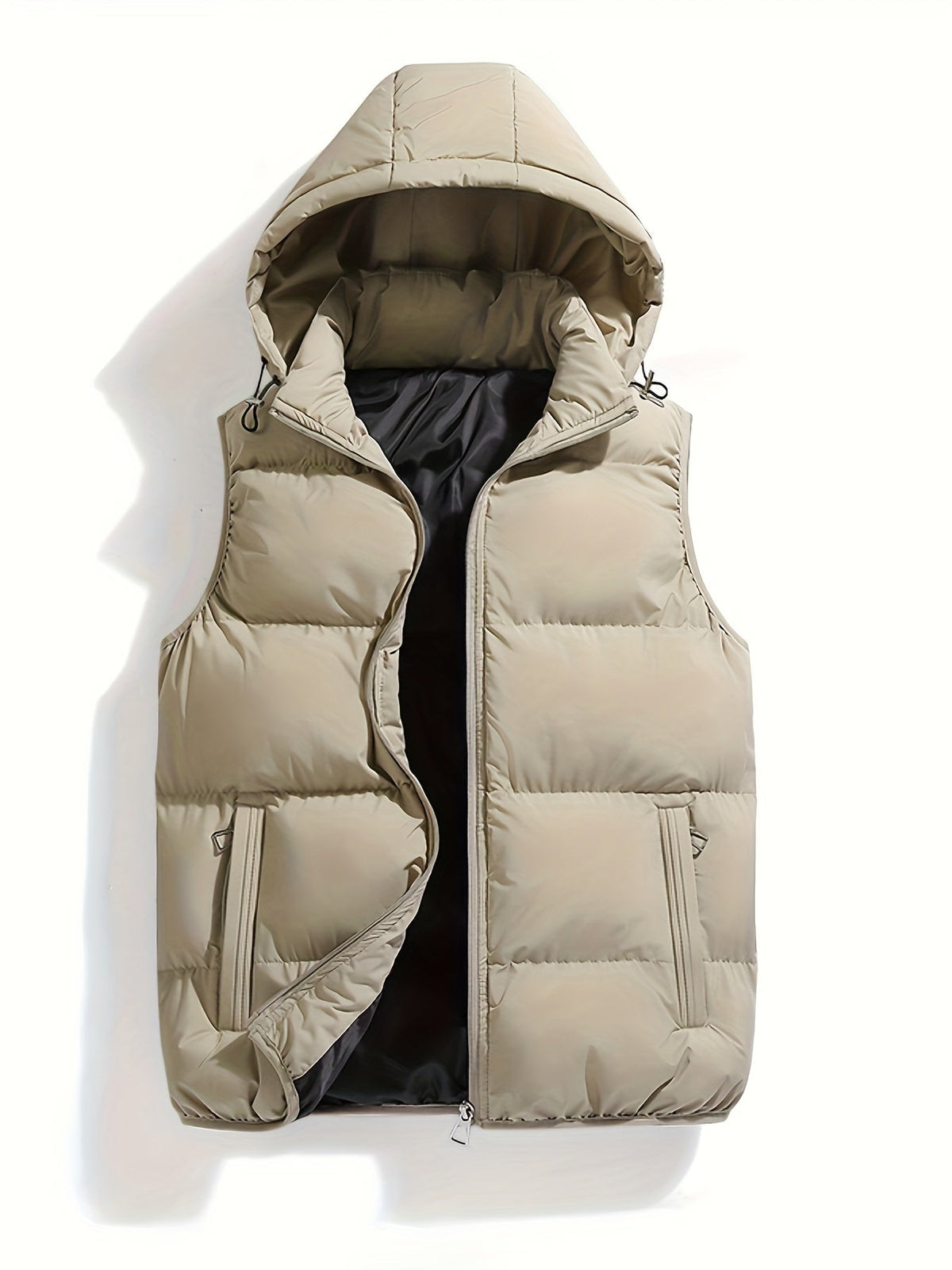 Men's Quilted Gilet with Hood