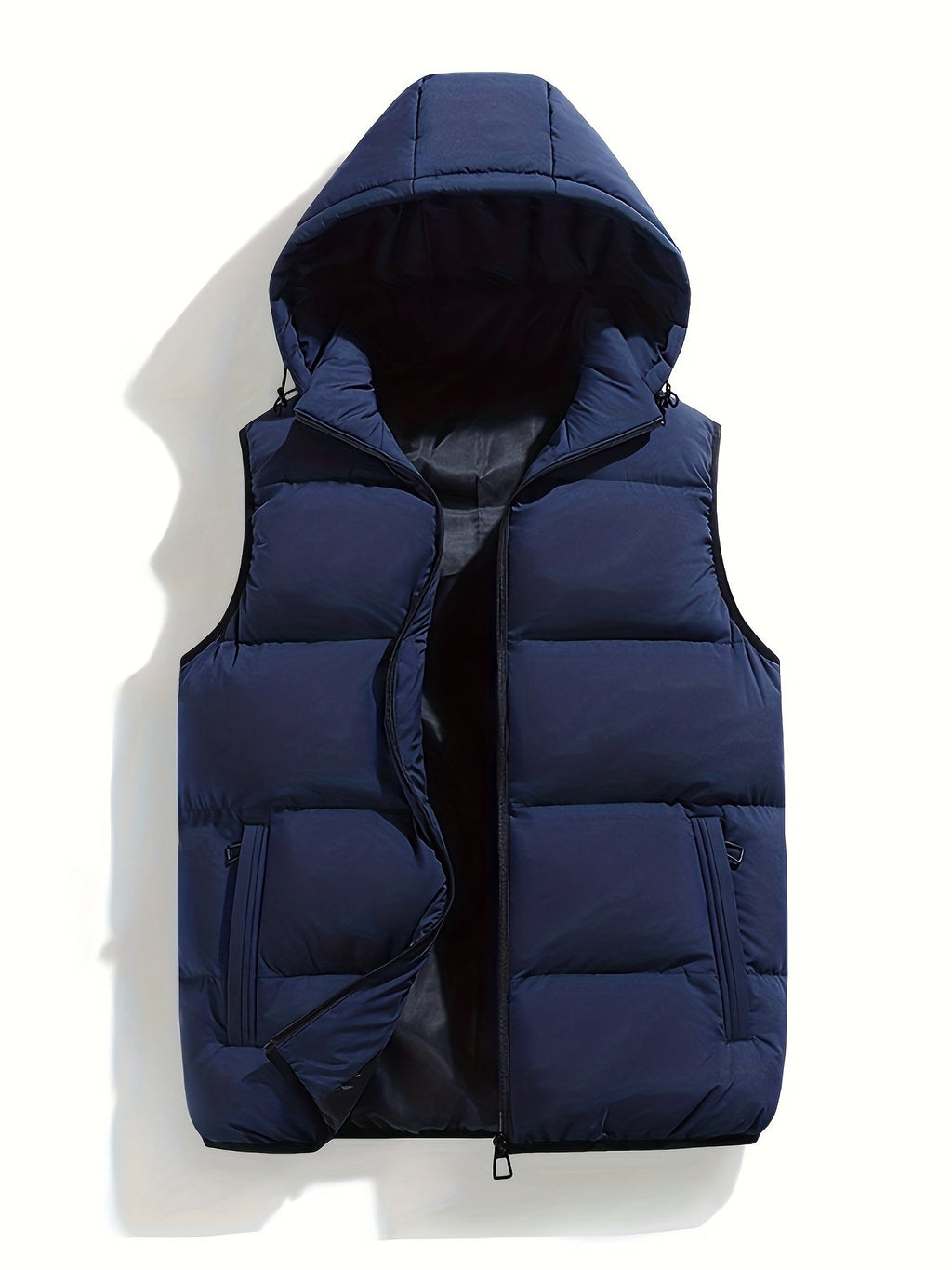 Men's Quilted Gilet with Hood