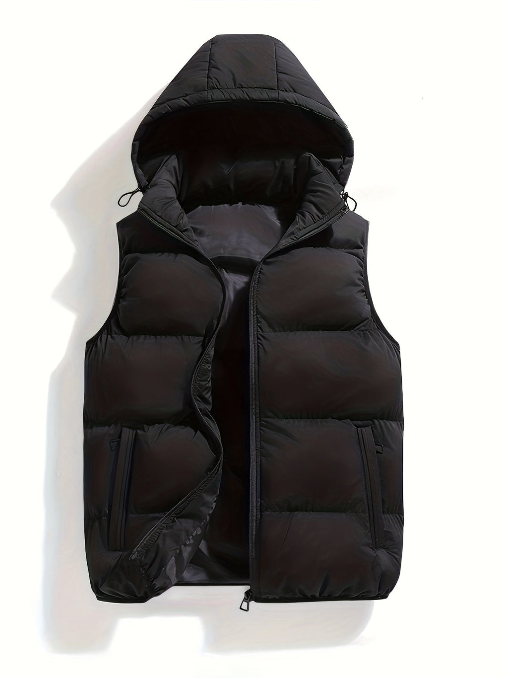 Men's Quilted Gilet with Hood
