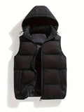 Men's Quilted Gilet with Hood