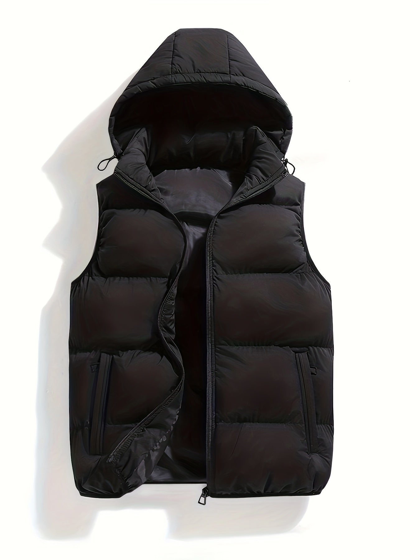Men's Quilted Gilet with Hood