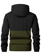 Men's Windproof Jacket with Multiple Pockets