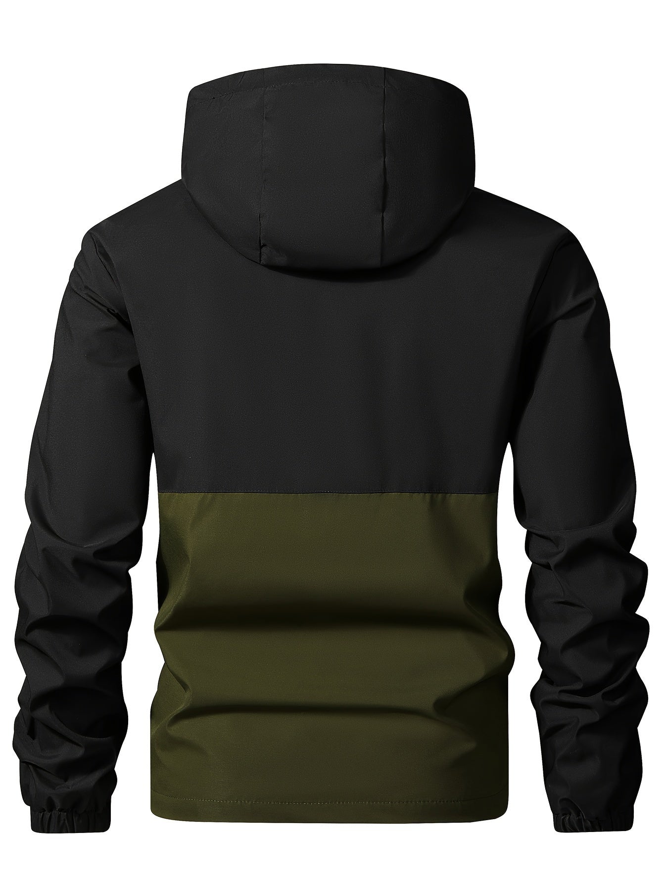 Men's Windproof Jacket with Multiple Pockets