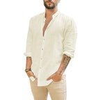Men's Long-sleeve Shirt – Blue