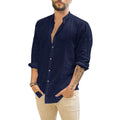 Men's Long-sleeve Shirt – Blue